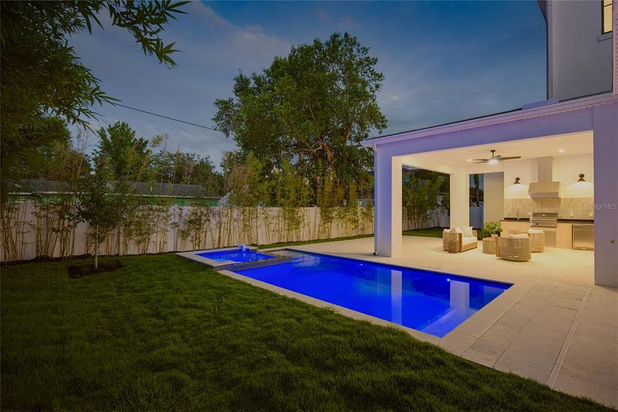 Exterior details and patio area of a home in , Winter Park (Image 31).