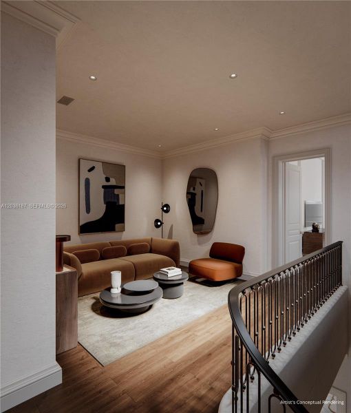 Furnished interior view inside a new home in , Coral Gables (Image 12). Furnished interior view inside a new home in , Coral Gables (Image 12).