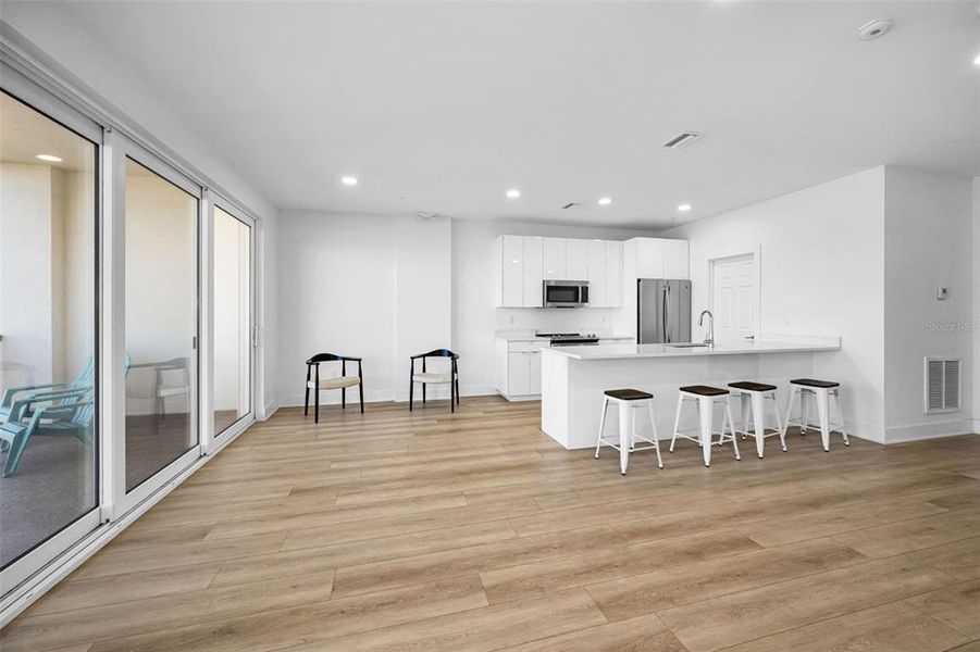Furnished interior view inside a new home in , Madeira Beach (Image 13).