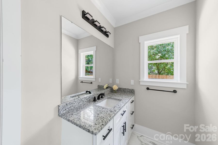 Furnished interior view inside a new home in , Matthews (Image 15).