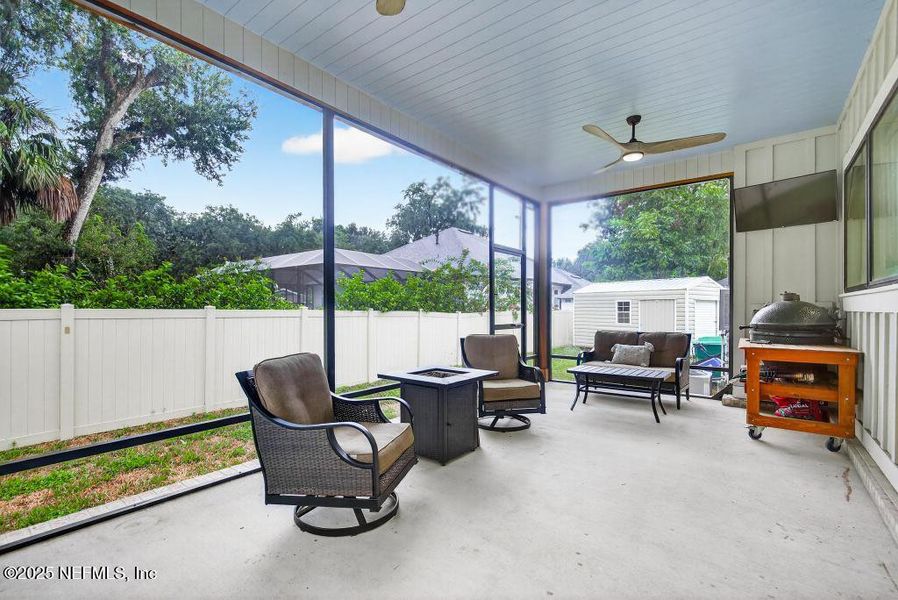 Furnished interior view inside a new home in , Fernandina Beach (Image 10).