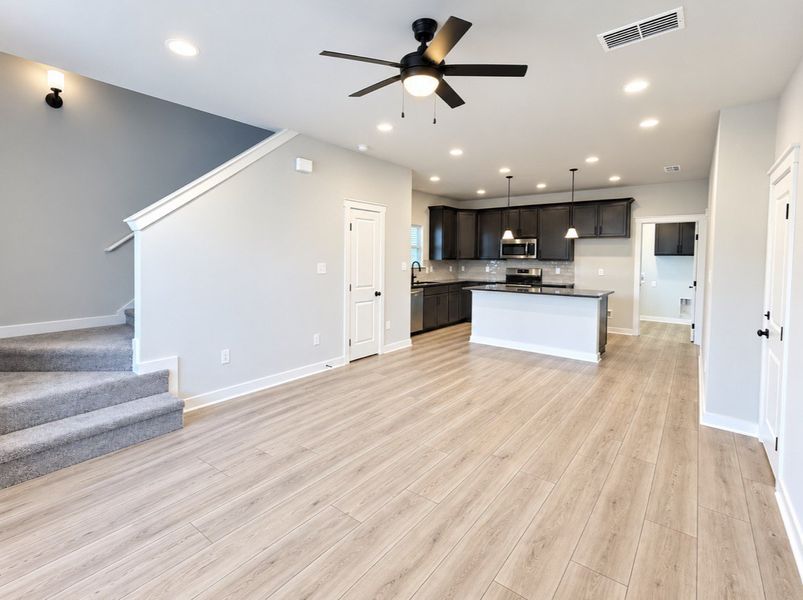 Spacious, unfurnished interior of a new home in Hickory Cove, Burns (Image 12). Spacious, unfurnished interior of a new home in Hickory Cove, Burns (Image 12).