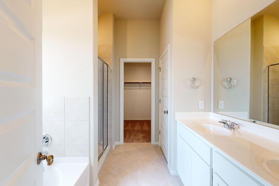 Furnished interior view inside a new home in Cascades at Onion Creek, Austin (Image 9).