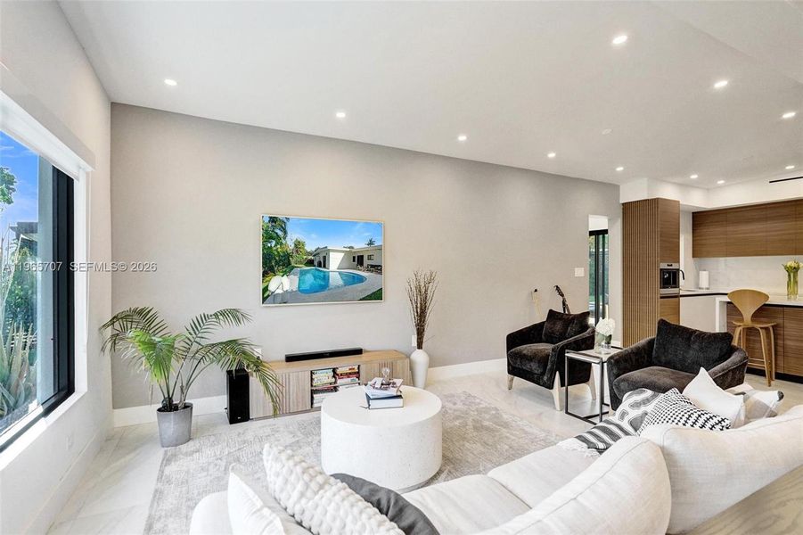 Furnished interior view inside a new home in , North Miami Beach (Image 11).