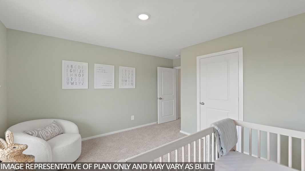 Furnished interior view inside a new home in Silverthorne, Conroe (Image 19).