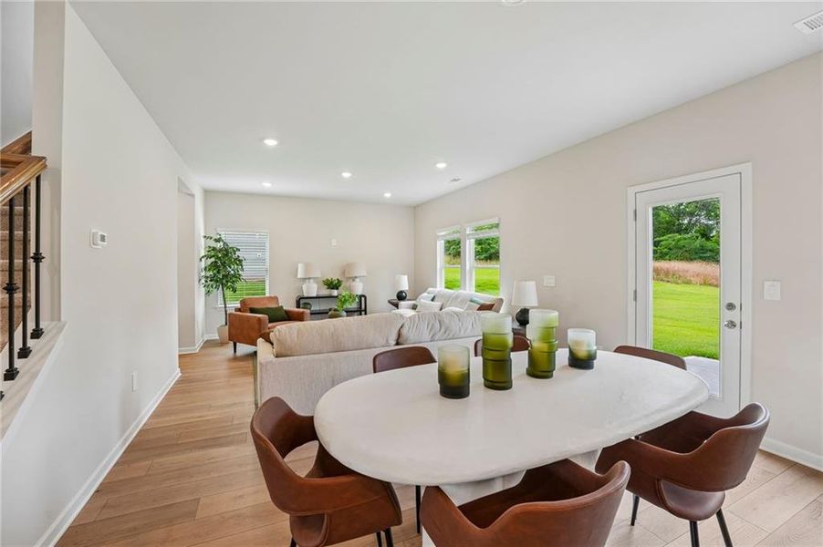 Furnished interior view inside a new home in Manning Mill, Adairsville (Image 35).