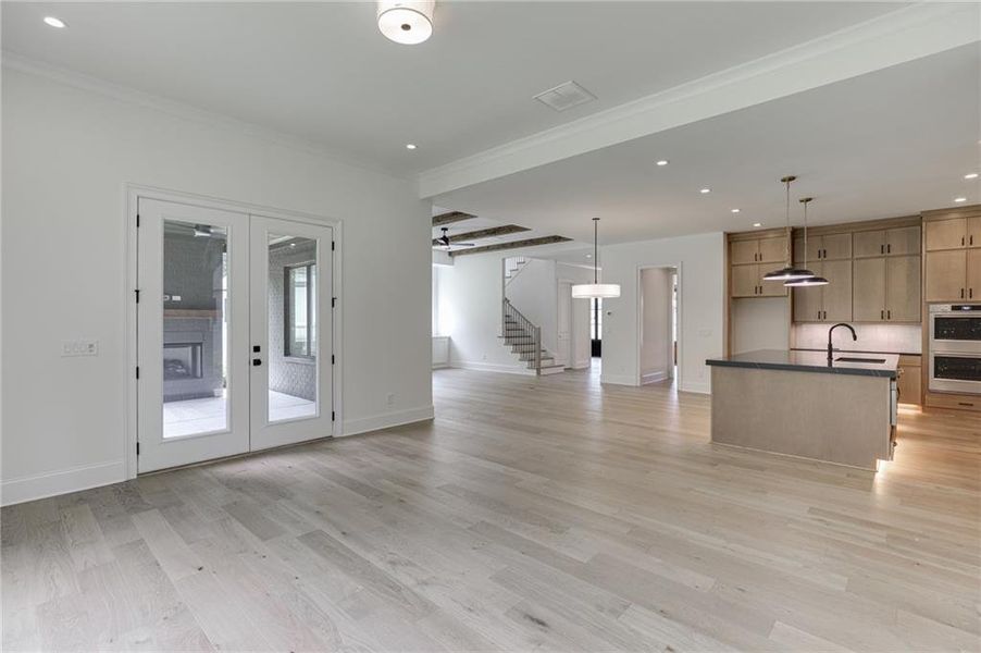 Spacious, unfurnished interior of a new home in , Buford (Image 62).