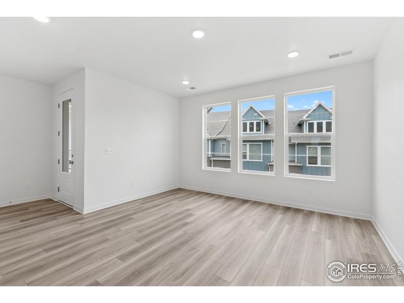 Spacious, unfurnished interior of a new home in , Loveland (Image 28).