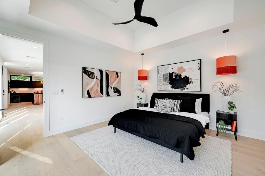 Furnished interior view inside a new home in , Austin (Image 25). Furnished interior view inside a new home in , Austin (Image 25).