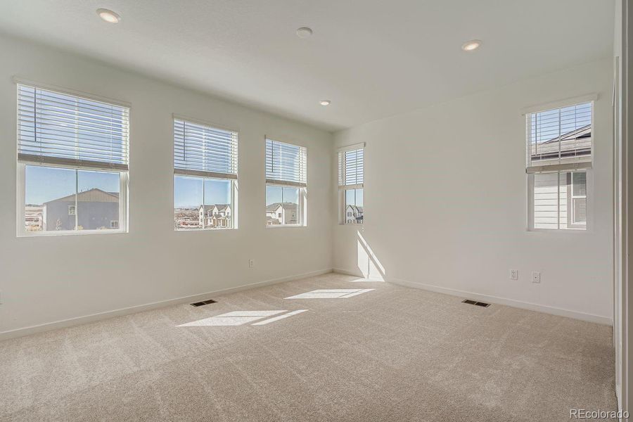 Spacious, unfurnished interior of a new home in Parterre: The Parkside Collection, Thornton (Image 7). Spacious, unfurnished interior of a new home in Parterre: The Parkside Collection, Thornton (Image 7).