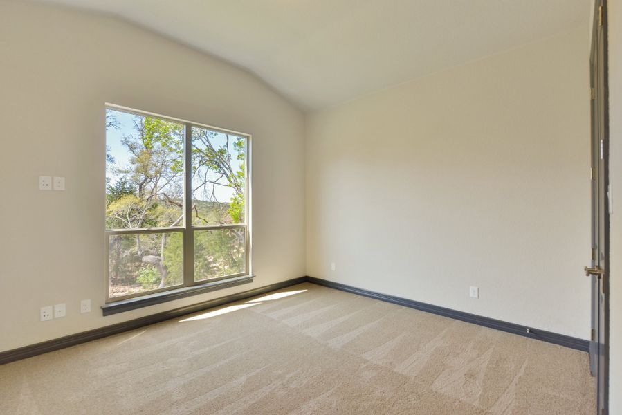 Representative unfurnished interior of a home built from the The Scottsdale 5500 by Whitestone Custom Homes in Johnson Ranch, Bulverde (Image 31). Representative unfurnished interior of a home built from the The Scottsdale 5500 by Whitestone Custom Homes in Johnson Ranch, Bulverde (Image 31).