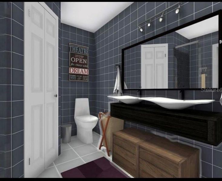 Furnished interior view inside a new home in , Lehigh Acres (Image 9).