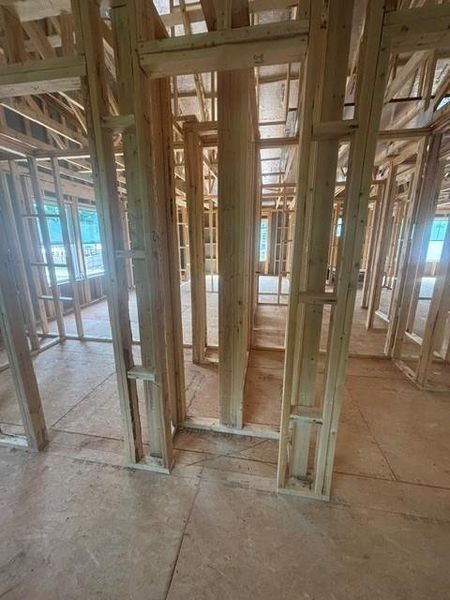 In-progress construction of a new home in Edenglen, Buford, GA (Image 51).