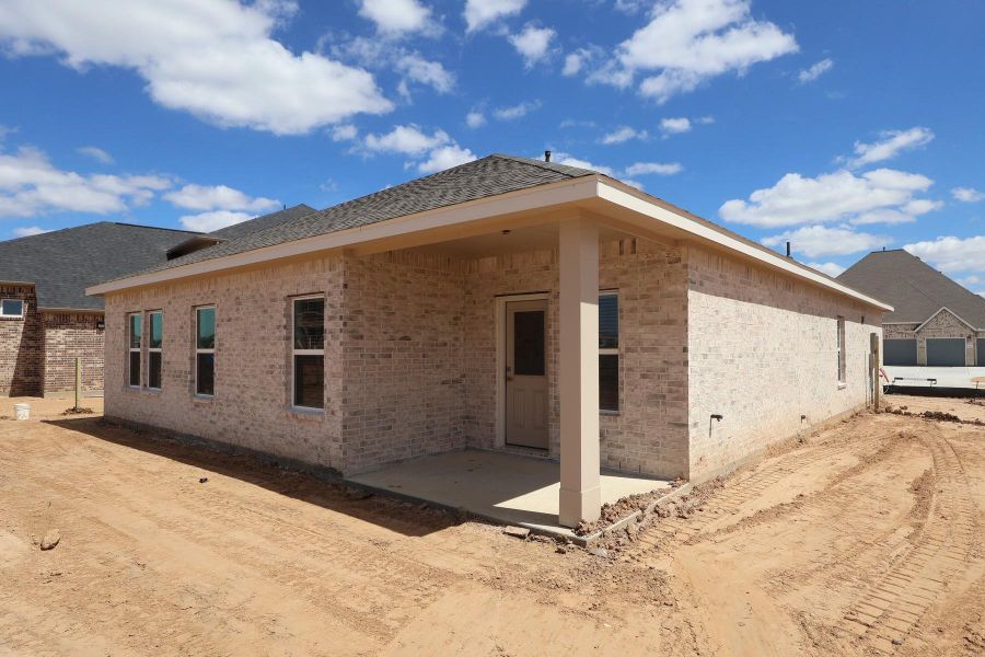In-progress construction of a new home in Aspire at Ashland, Angleton, TX (Image 17).