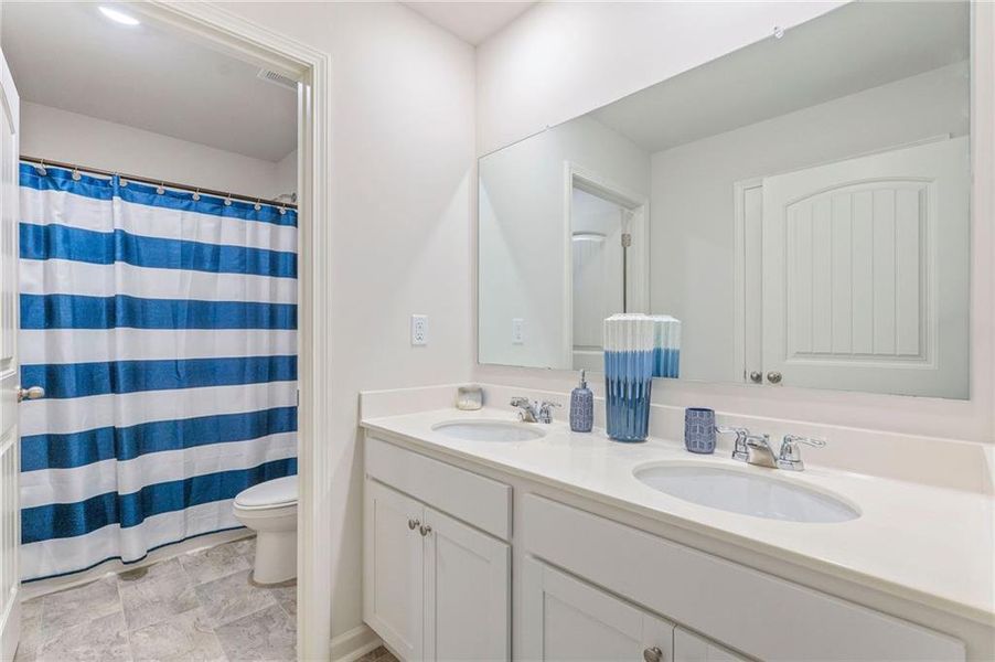 Furnished interior view inside a new home in , Fairburn (Image 7).