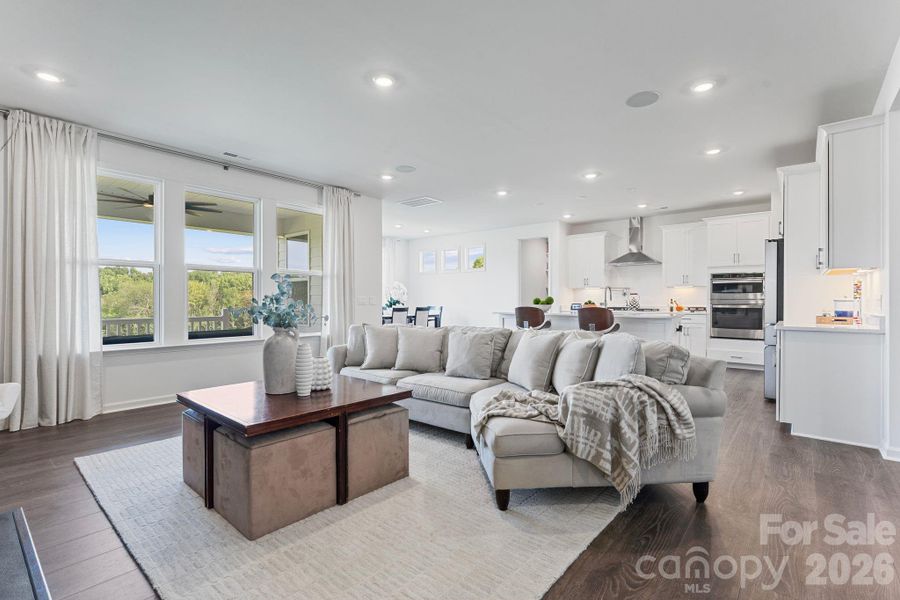 Furnished interior view inside a new home in , Indian Land (Image 8).