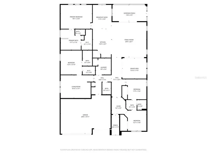 2D floor plan layout of this home in , Ocala, FL (Image 5).