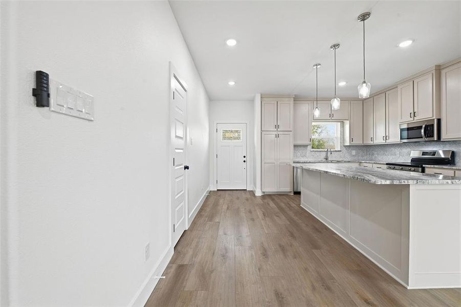 Furnished interior view inside a new home in , Fort Worth (Image 9).