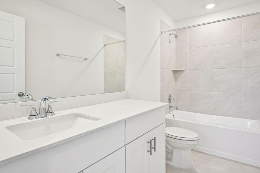 Furnished interior view inside a new home in Stewart's Ranch, Conroe (Image 5). Furnished interior view inside a new home in Stewart's Ranch, Conroe (Image 5).