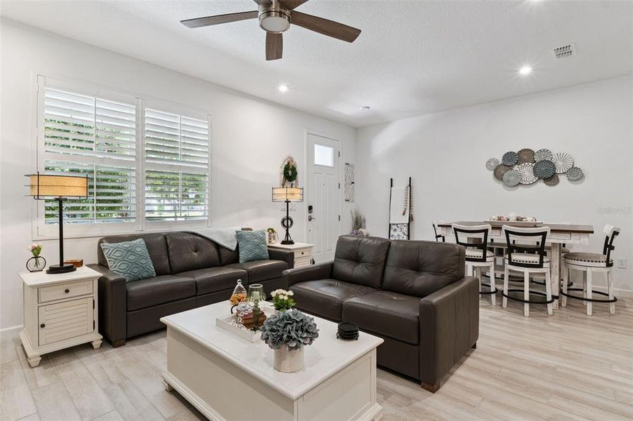 Furnished interior view inside a new home in , Winter Springs (Image 9). Furnished interior view inside a new home in , Winter Springs (Image 9).