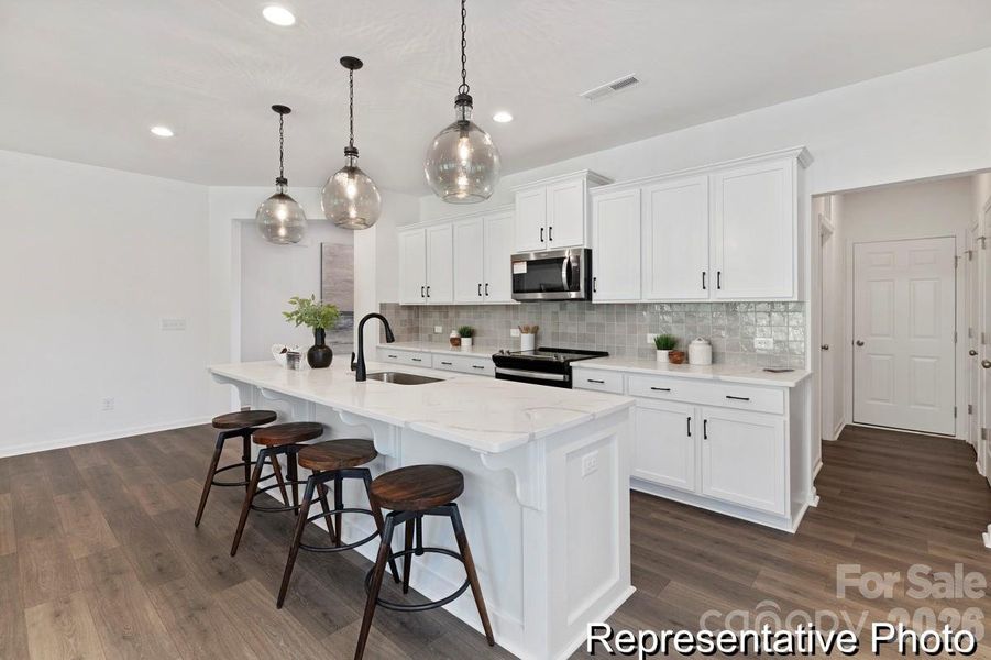 Furnished interior view inside a new home in Kensington, China Grove (Image 3). Furnished interior view inside a new home in Kensington, China Grove (Image 3).
