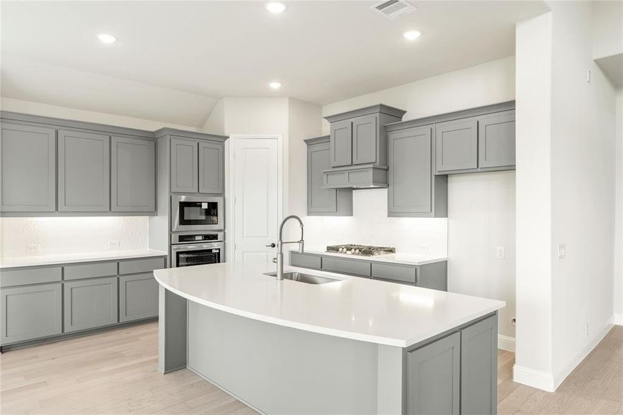 Furnished interior view inside a new home in Sutton Fields, Celina (Image 8).