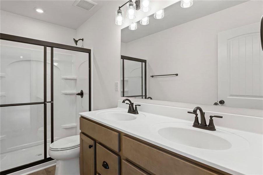 Furnished interior view inside a new home in Sage Woods, Dallas (Image 11).