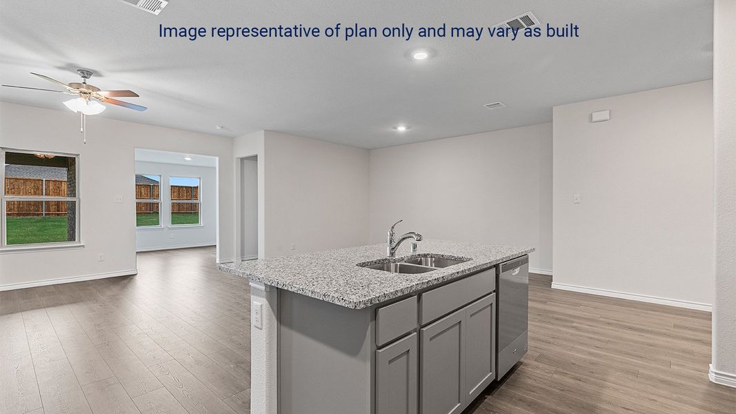 Representative furnished interior of a home built from the Holden by D.R. Horton in King's Landing, Corpus Christi (Image 10). Representative furnished interior of a home built from the Holden by D.R. Horton in King's Landing, Corpus Christi (Image 10).