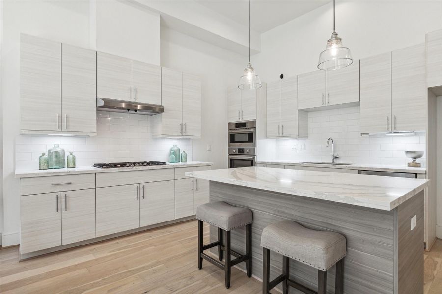 Furnished interior view inside a new home in , Houston (Image 5).