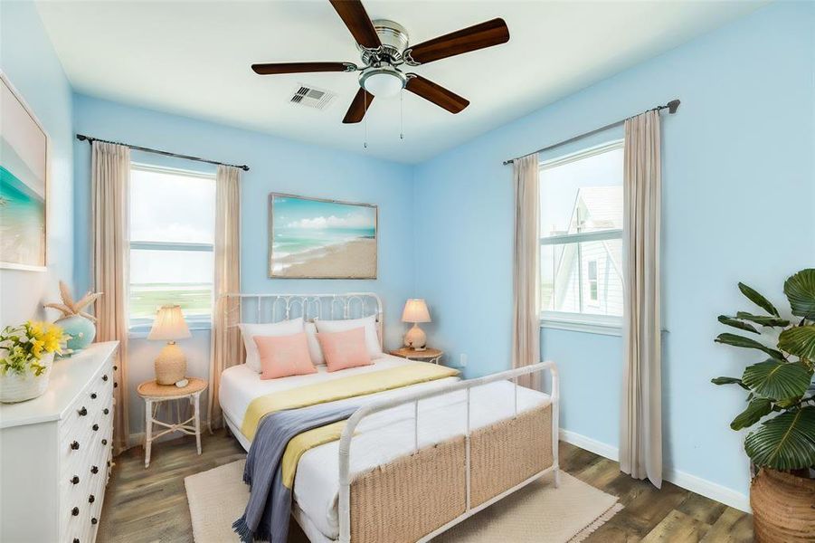 Furnished interior view inside a new home in , Freeport (Image 12).