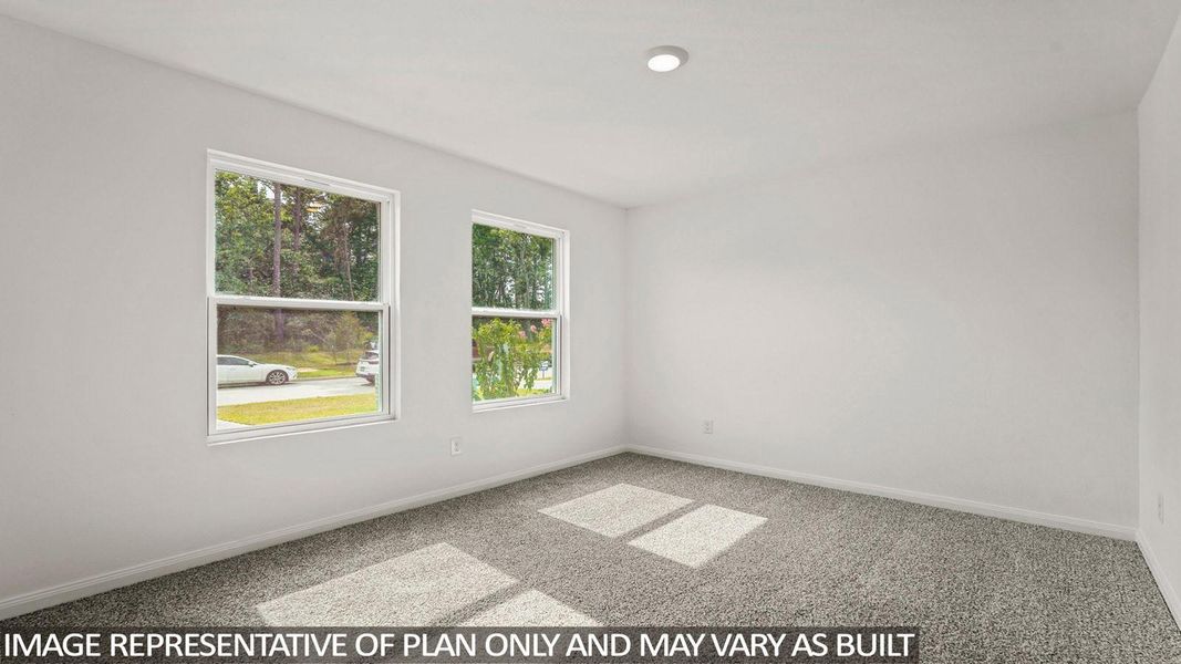 Spacious, unfurnished interior of a new home in Gemini, Splendora (Image 7).