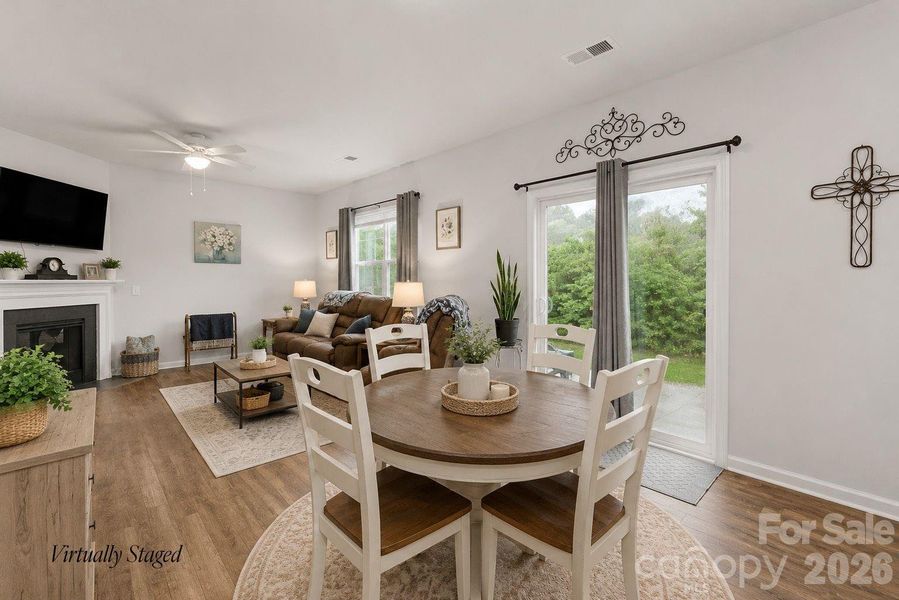 Furnished interior view inside a new home in , Waynesville (Image 17).