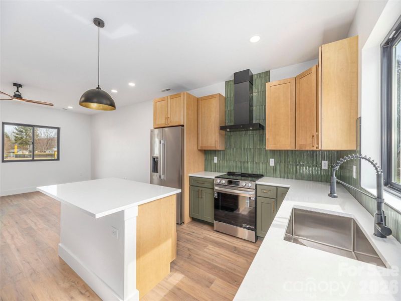 Furnished interior view inside a new home in , Waynesville (Image 8).