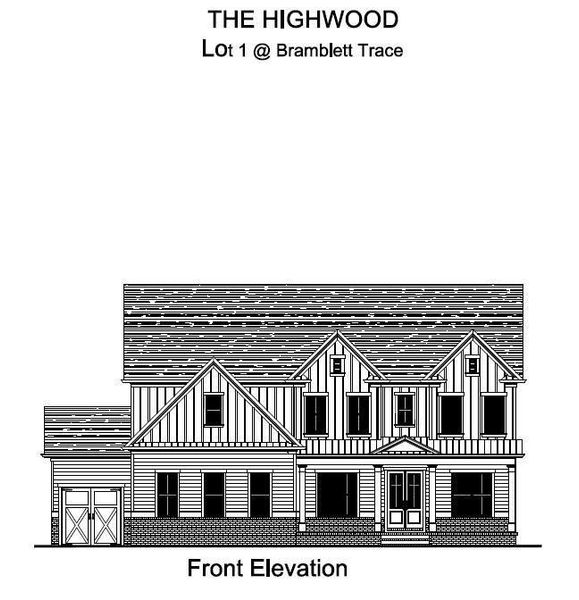 Front exterior of a new home in , Cumming, GA, highlighting curb appeal (Image 38). Front exterior of a new home in , Cumming, GA, highlighting curb appeal (Image 38).
