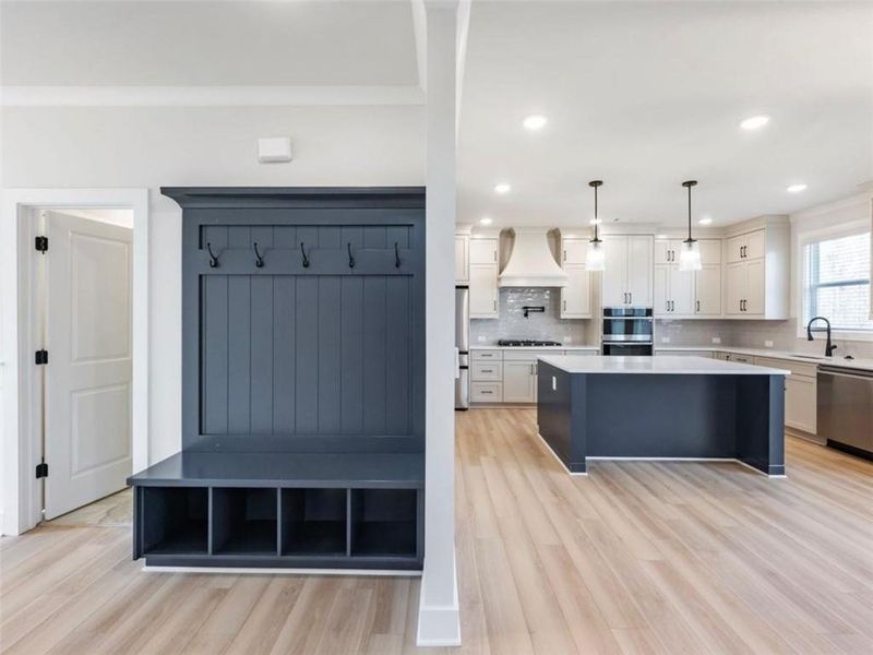 Furnished interior view inside a new home in , Buford (Image 15).