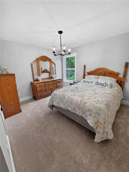 Furnished interior view inside a new home in , Gillsville (Image 13).
