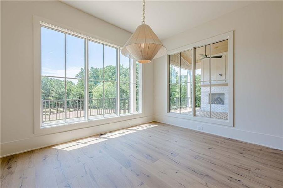 Spacious, unfurnished interior of a new home in , Canton (Image 61).