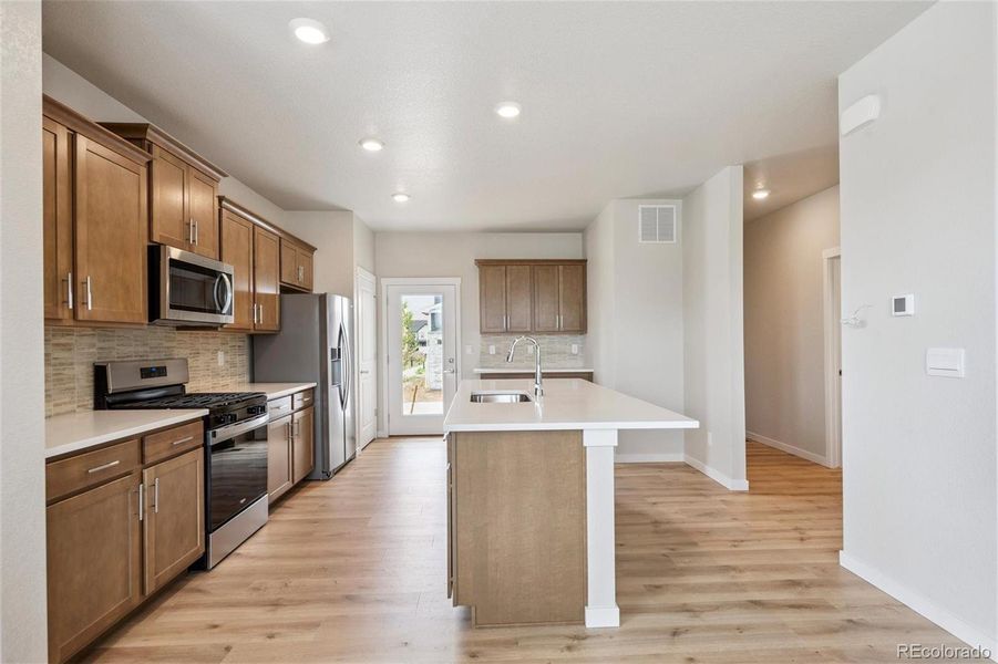 Furnished interior view inside a new home in Horizon Uptown, Aurora (Image 4).