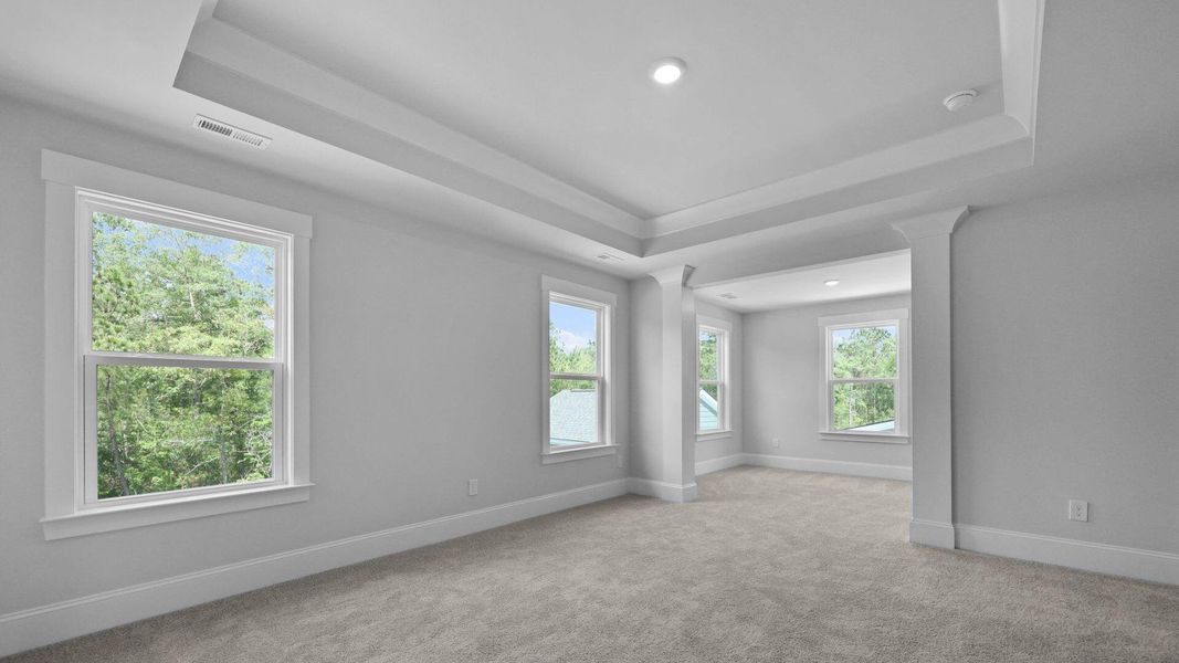 Spacious, unfurnished interior of a new home in Sheep Island, Summerville (Image 19). Spacious, unfurnished interior of a new home in Sheep Island, Summerville (Image 19).