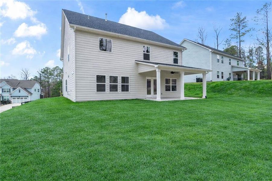 Exterior details and patio area of a home in , Dallas (Image 26).