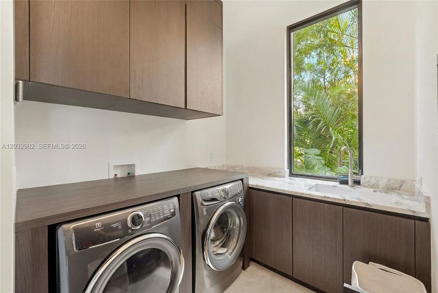 Furnished interior view inside a new home in , Miami Beach (Image 10). Furnished interior view inside a new home in , Miami Beach (Image 10).