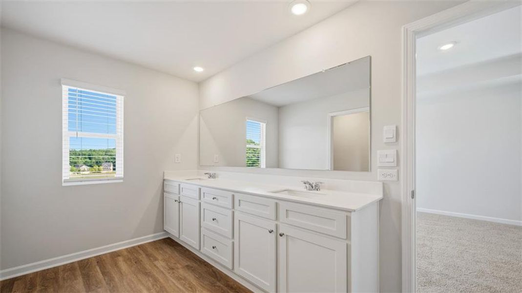Furnished interior view inside a new home in Brookland Commons, Monroe (Image 7). Furnished interior view inside a new home in Brookland Commons, Monroe (Image 7).