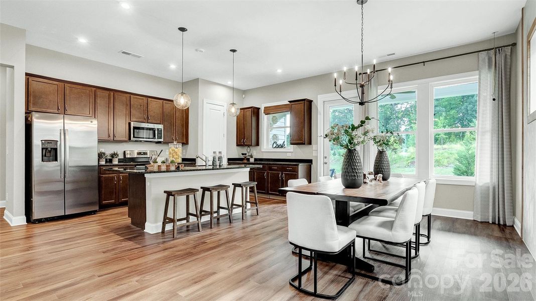 Dining Area. Model photos used for reference Dining Area. Model photos used for reference