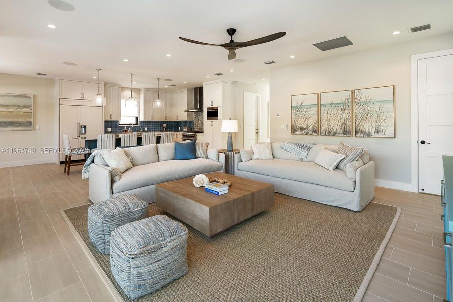 Furnished interior view inside a new home in , Key Largo (Image 8). Furnished interior view inside a new home in , Key Largo (Image 8).