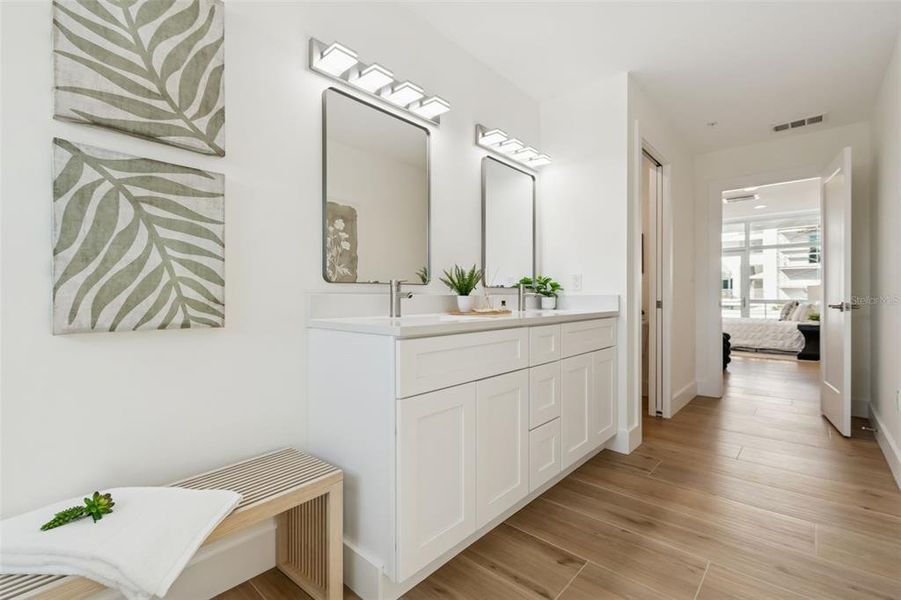 Furnished interior view inside a new home in , Sarasota (Image 12).