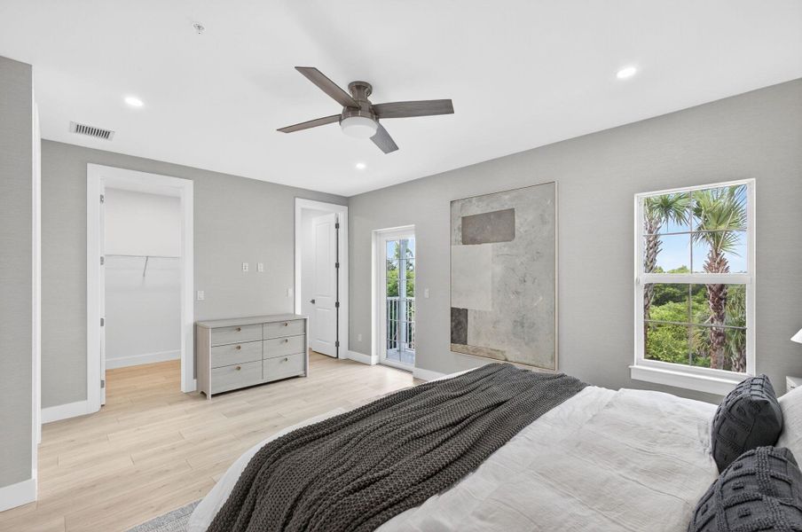 Furnished interior view inside a new home in , Jupiter (Image 1).