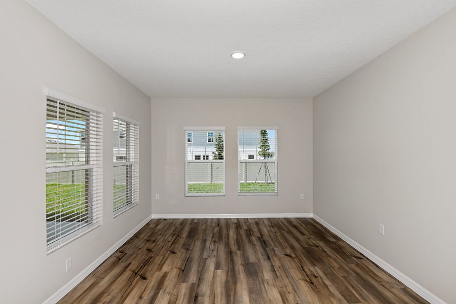 Spacious, unfurnished interior of a new home in Wynnstone, Davenport (Image 9). Spacious, unfurnished interior of a new home in Wynnstone, Davenport (Image 9).