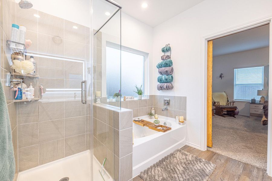 Furnished interior view inside a new home in River Ranch Meadows, Dayton (Image 40). Furnished interior view inside a new home in River Ranch Meadows, Dayton (Image 40).