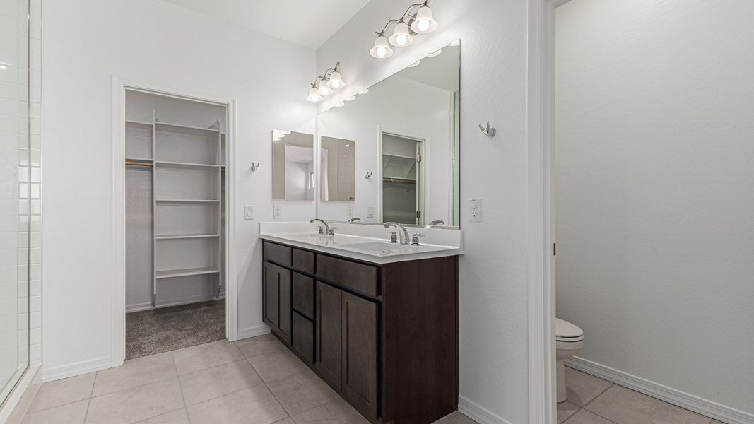 Representative furnished interior of a home built from the Camellia by DRB Homes in Teravalis, Buckeye (Image 15).
