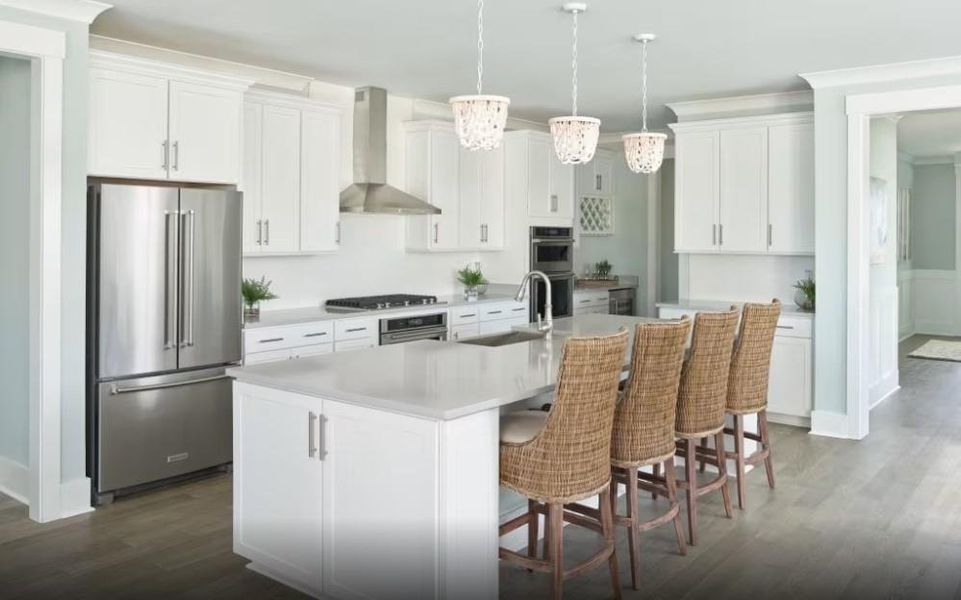 Furnished interior view inside a new home in Sun City Peachtree, Griffin (Image 6).